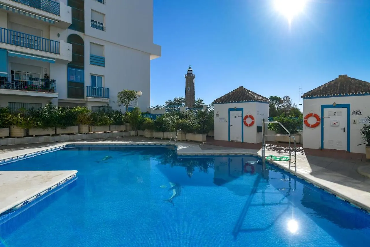 Charming Beachfront Apartment In Estepona Marina